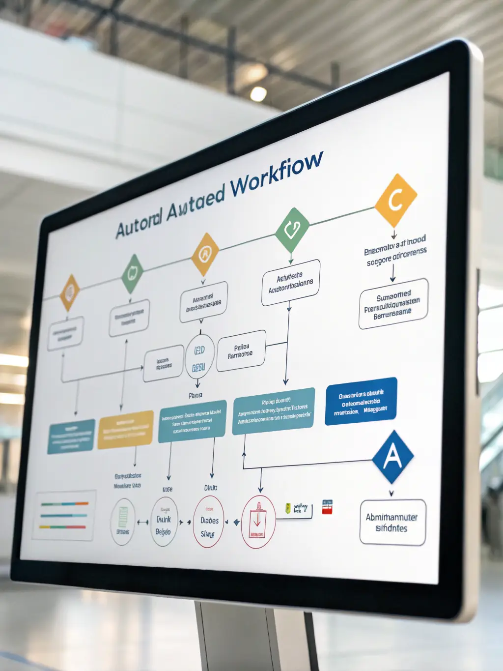 A visual representation of a streamlined workflow process, showing inputs, processes, and outputs, with arrows indicating efficiency and optimization.